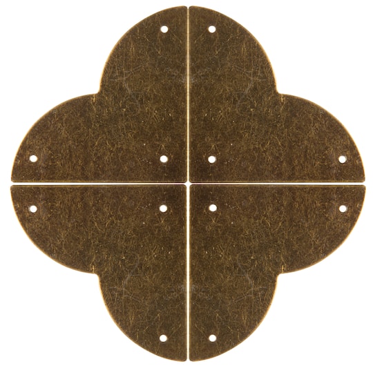 Dritz® Home Pack of 3 Large Textured Quatrefoil Corners, 3ct.